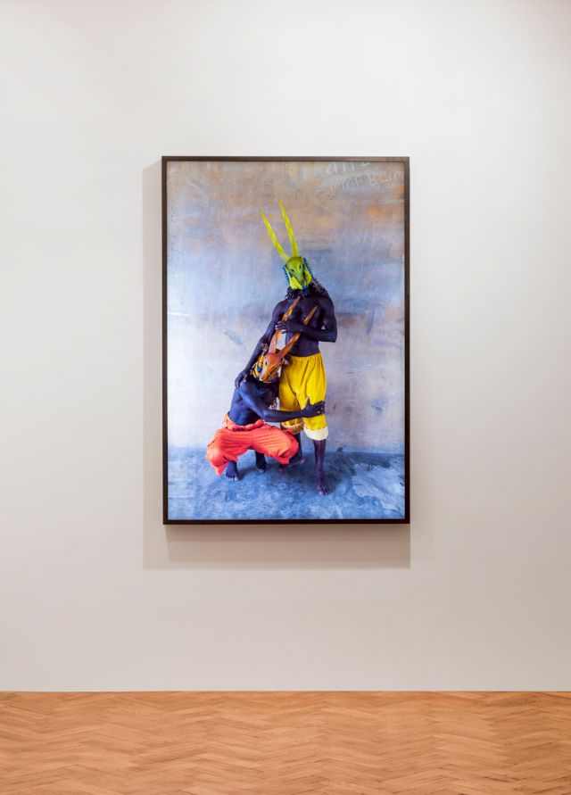 Installation view, Zina Saro-Wiwa, ’The Turquoise Meat Inside’, 2018